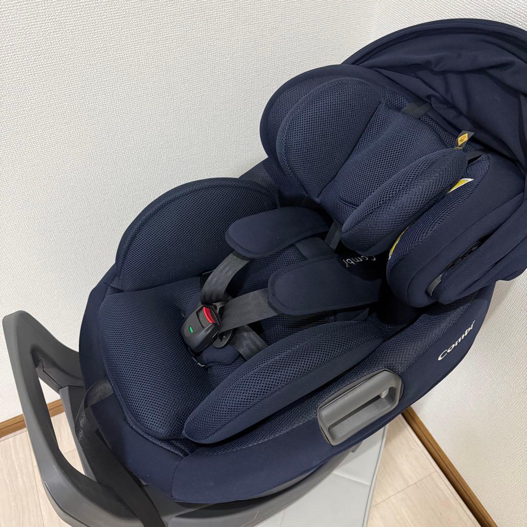 極美品】コンビTHE S ISOFIX エッグショック ZD／ネイビー - メルカリ