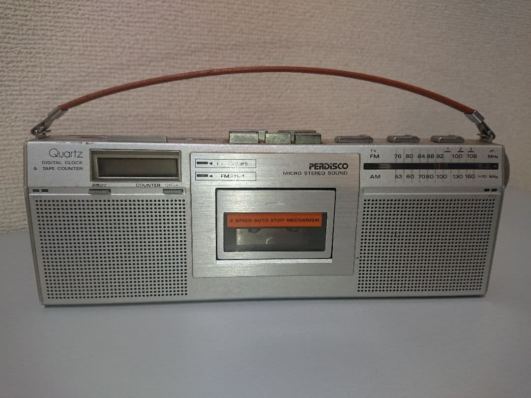 ジャンク品 日立 FM/AM ステレオカセットレコーダー TRK-4600M Yahoo!オークション -「hitachi trk」の落札相場・落札価格