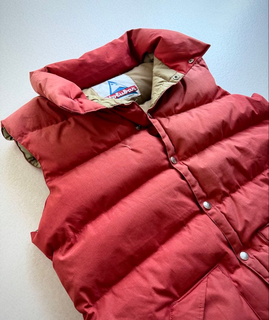 70s USA HOLUBAR ホルバー ダウンベスト アウトドア ビンテージ - メルカリ