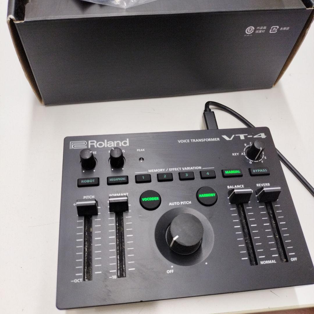 Roland VT-4 ボイストランスフォーマー Amazon | Roland ローランド ボイストランスフォーマー VT-4 ボイス