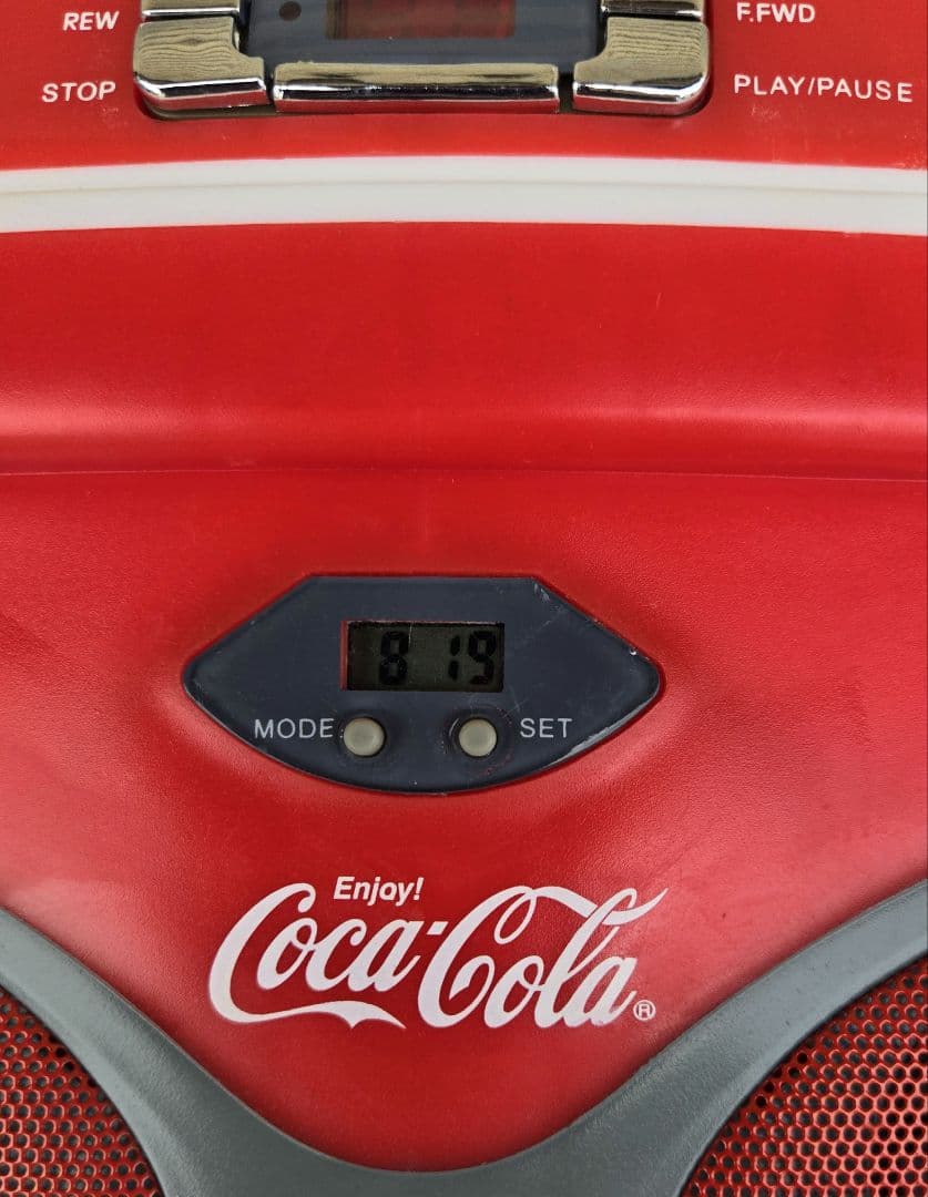 コカコーラ AM FM ラジオ CDプレーヤー クーラーボックス 懸賞 当選品