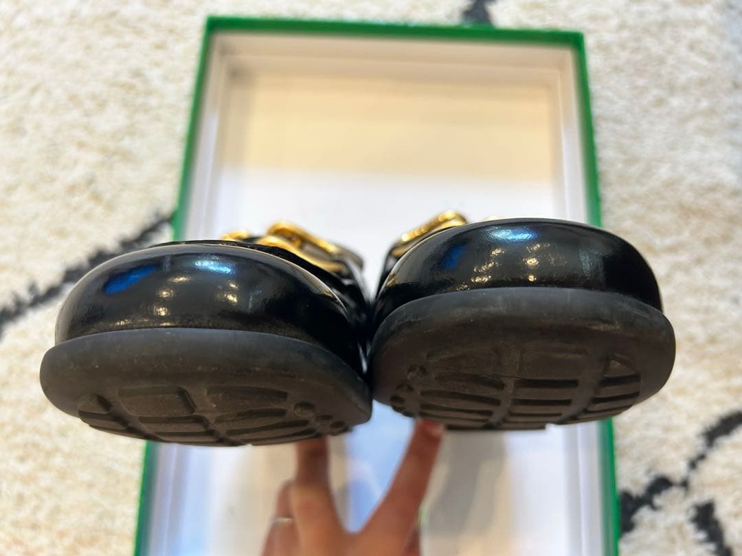 【値下げ中】BOTTEGA VENETA スリッポン 36.5(23.5cm)