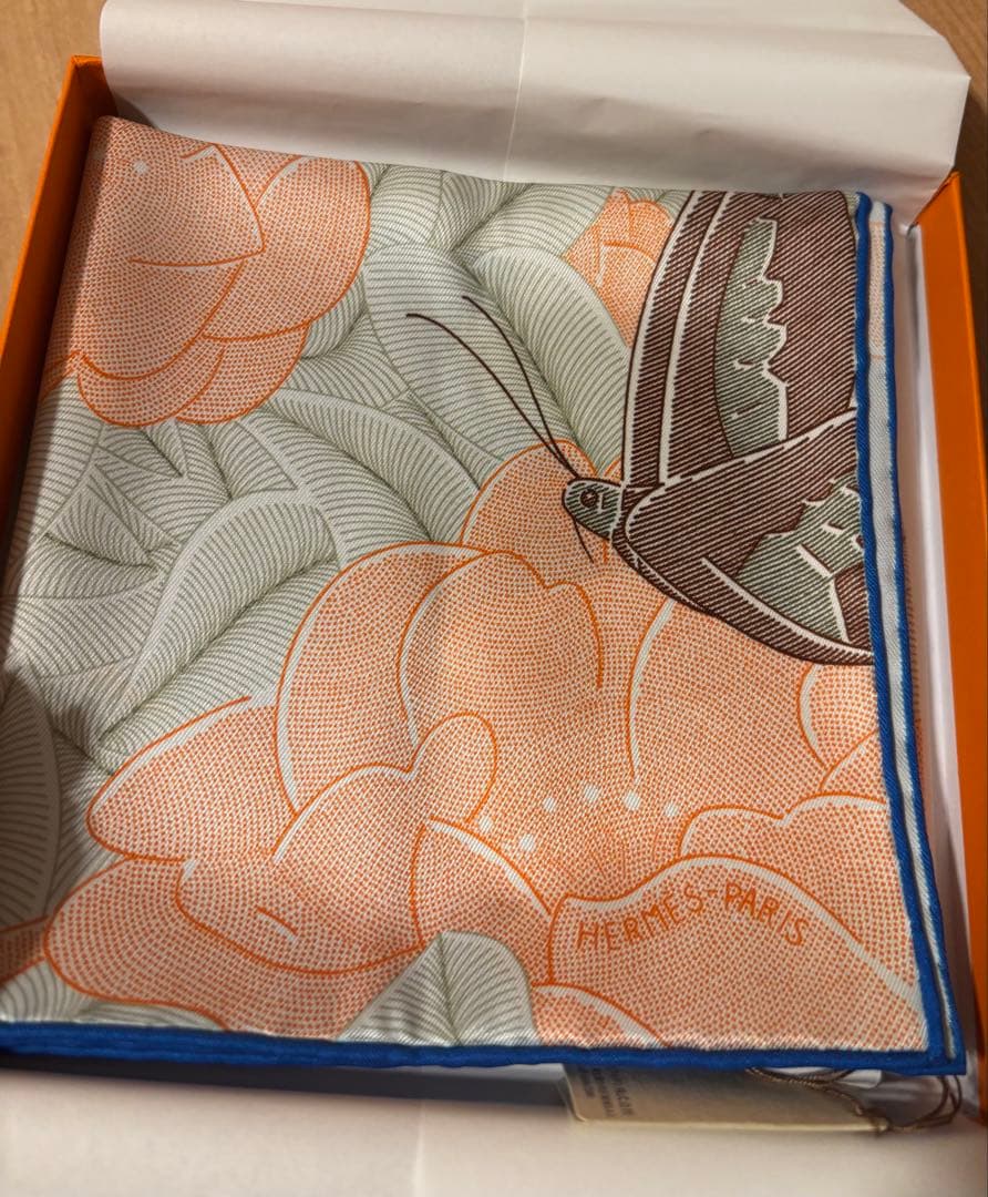 エルメス　カレ 70 《風に酔いしれて》