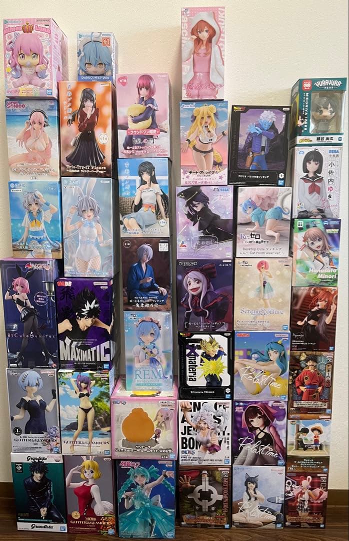 人気フィギュア38個まとめ売り（ドラゴンボール、ワンピース、呪術、美