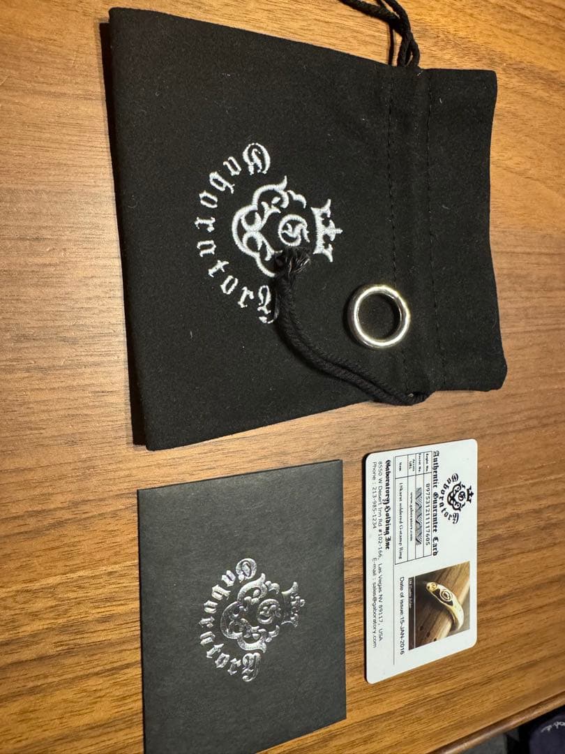 Gaboratory マルカン リング 9号 18K ゴールドサダー - メルカリ