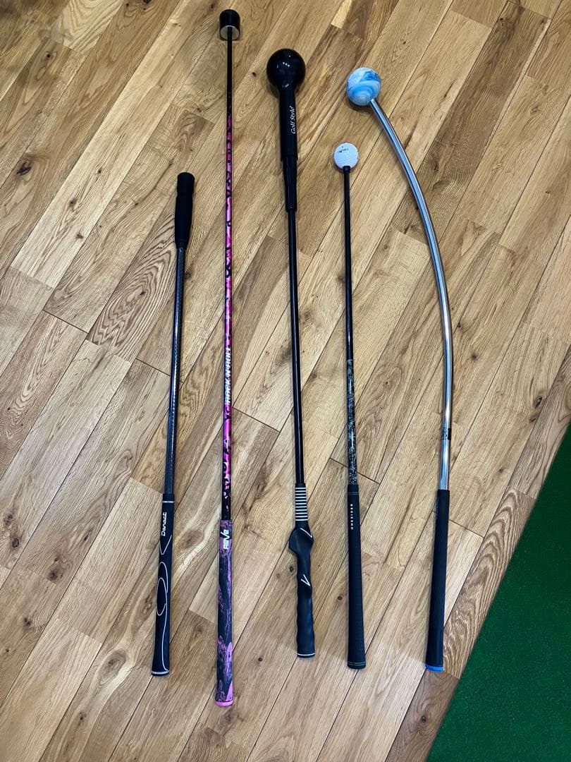 格安です！ゴルフスイング練習器具まとめ売り　Donact、フレループなど Danact ゴルフ練習器具 スイング矯正 アイアン ゴルフ 室内 練習器具