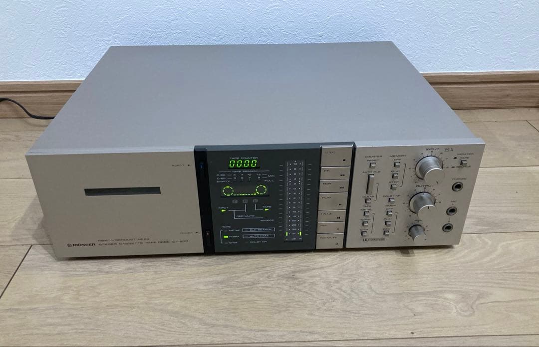 名機Pioneer CT-970 カセットデッキ パイオニア ジャンク Yahoo!オークション -「970」(カセットデッキ) (オーディオ機器)の落札