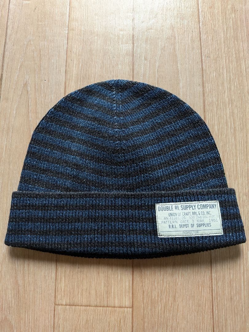 RRL インディゴニットキャップ 新品未使用 2026年最新】rrl ニット帽の人気アイテム - メルカリ