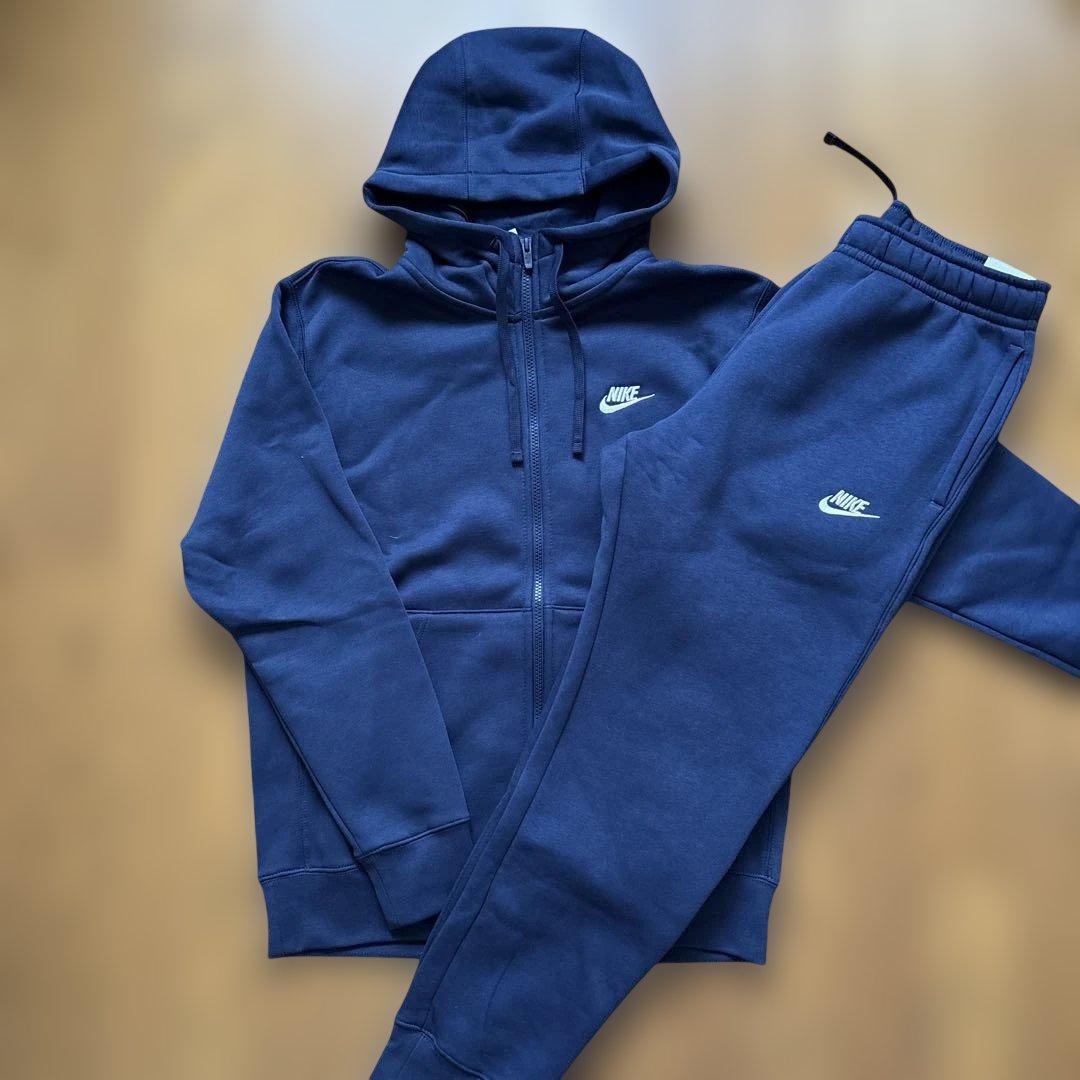 Nike フルジップパーカースエットパンツセットアップ￼新品未使用 Mサイズ 新品 NIKE ナイキ エア スウェット セットアップ 上下