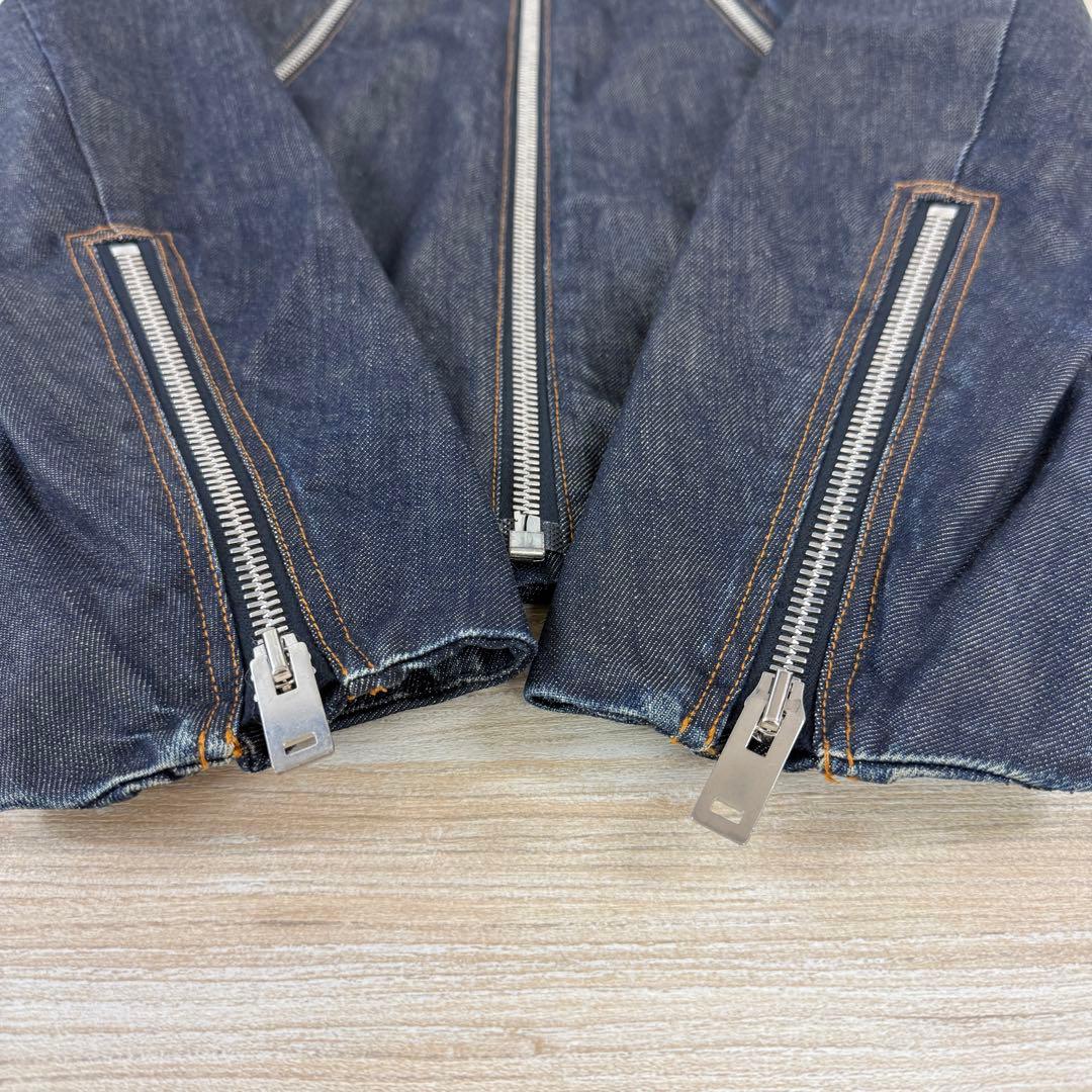 激レア】メゾンマルジェラ 八の字ライダース デニム バーニーズ