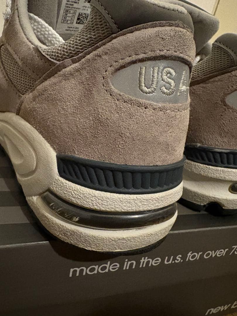 【気まぐれ値下げ】new balance m990gy2 gray 27.5cm