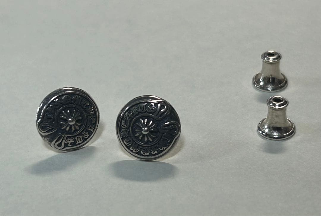 Chrome Heartsクロムハーツ　ピアス両耳 クロムハーツCHクロスベビーファットドロップイヤリング（ピアス