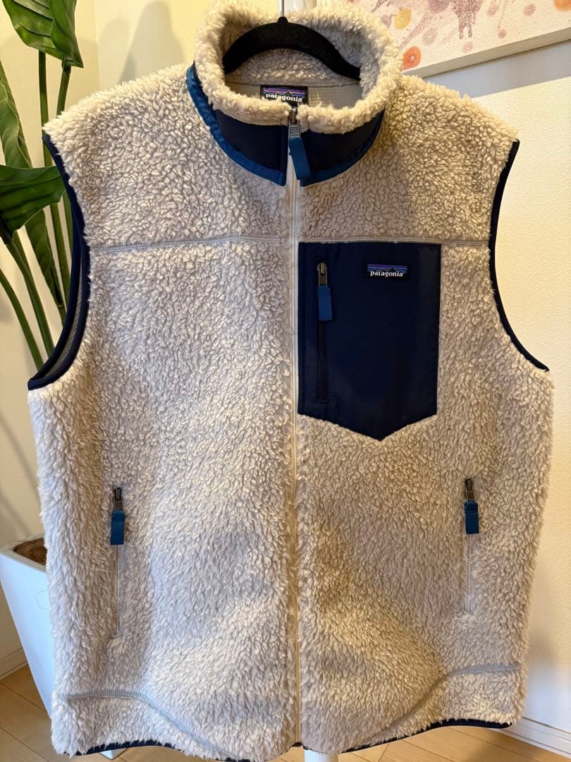 patagonia フリース ベスト Made in USA / 1999 Patagonia Fleece Vest / Black XXL アメリカ製