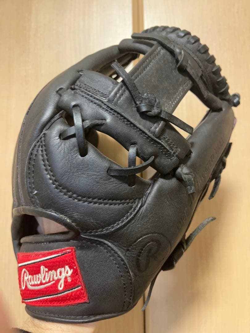 Rawlings 軟式グローブ 黒 - メルカリ