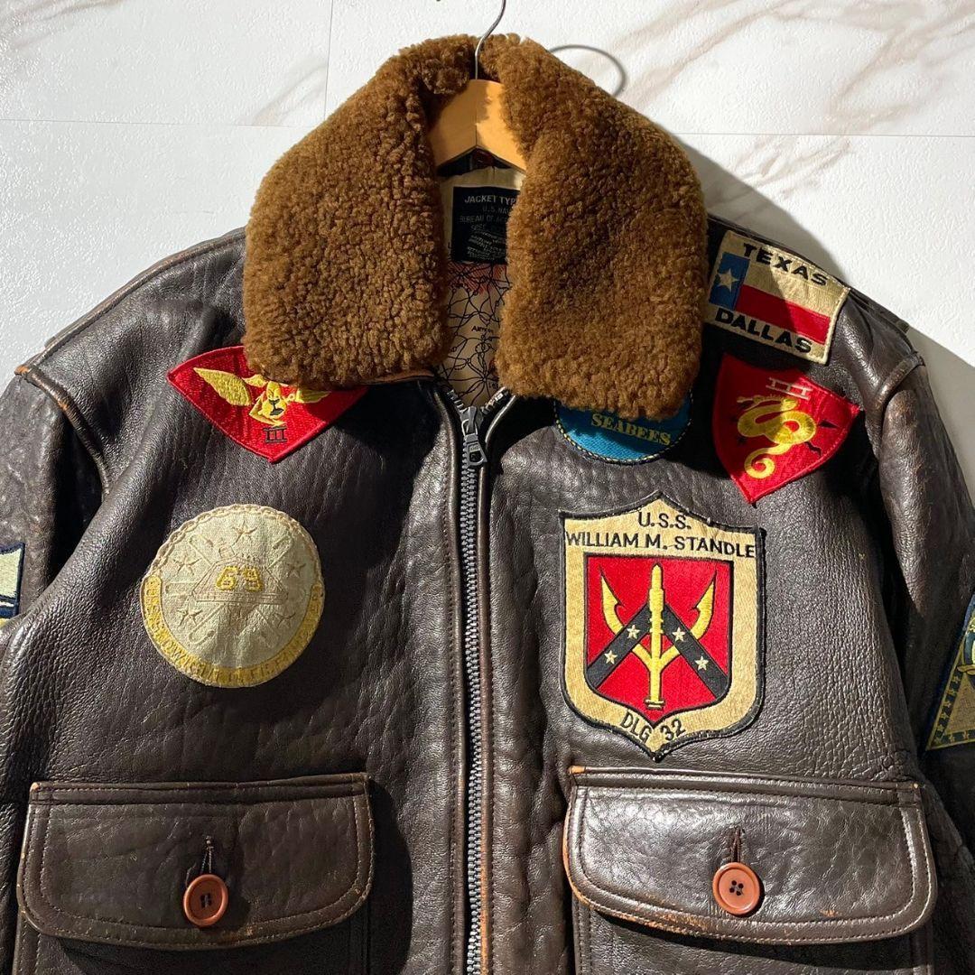 AVIREX G-1 木村拓哉着用 トップガン 羊革 レザーフライトジャケット