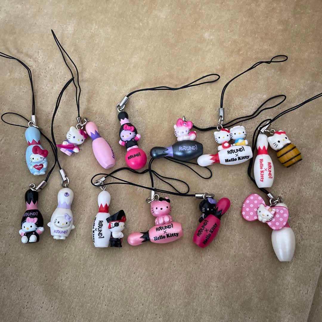ラウンドワン ストラッピン キティ キーホルダー レア - メルカリ