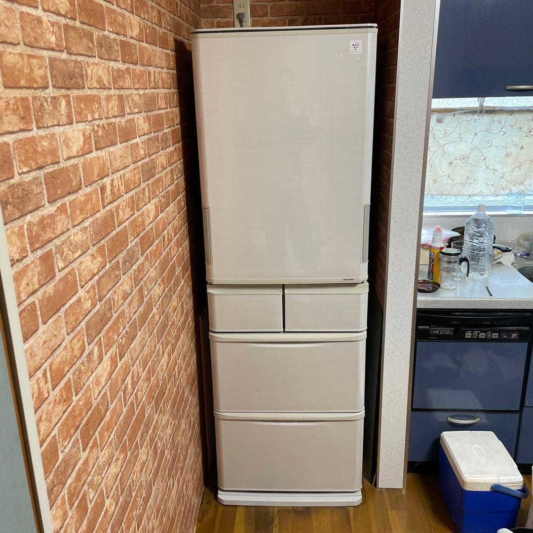 シャープ　両開き　SJ-PW42Y-S ノンフロン冷凍冷蔵庫 シャープ 両開き SJ-PW42Y-S ノンフロン冷凍冷蔵庫 シャープ SJ-PW42S