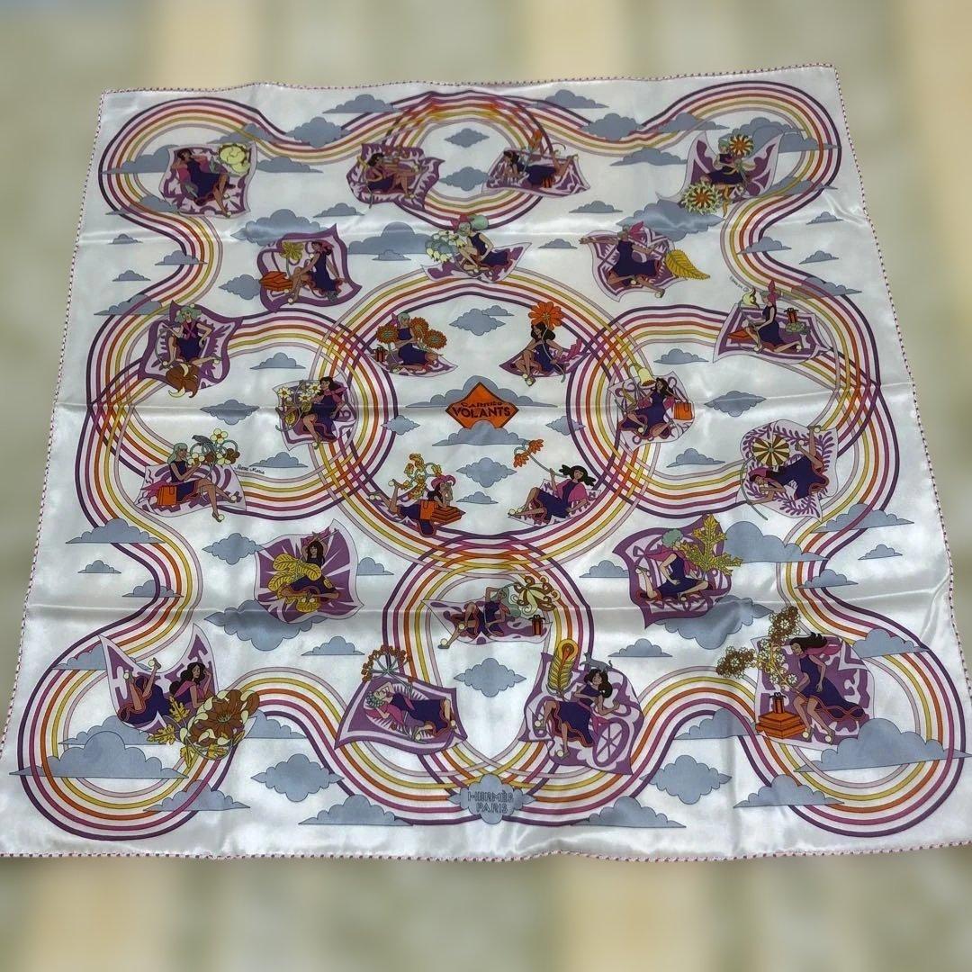 popo様専用】HERMES スカーフ カレ70 空飛ぶカレ - メルカリ