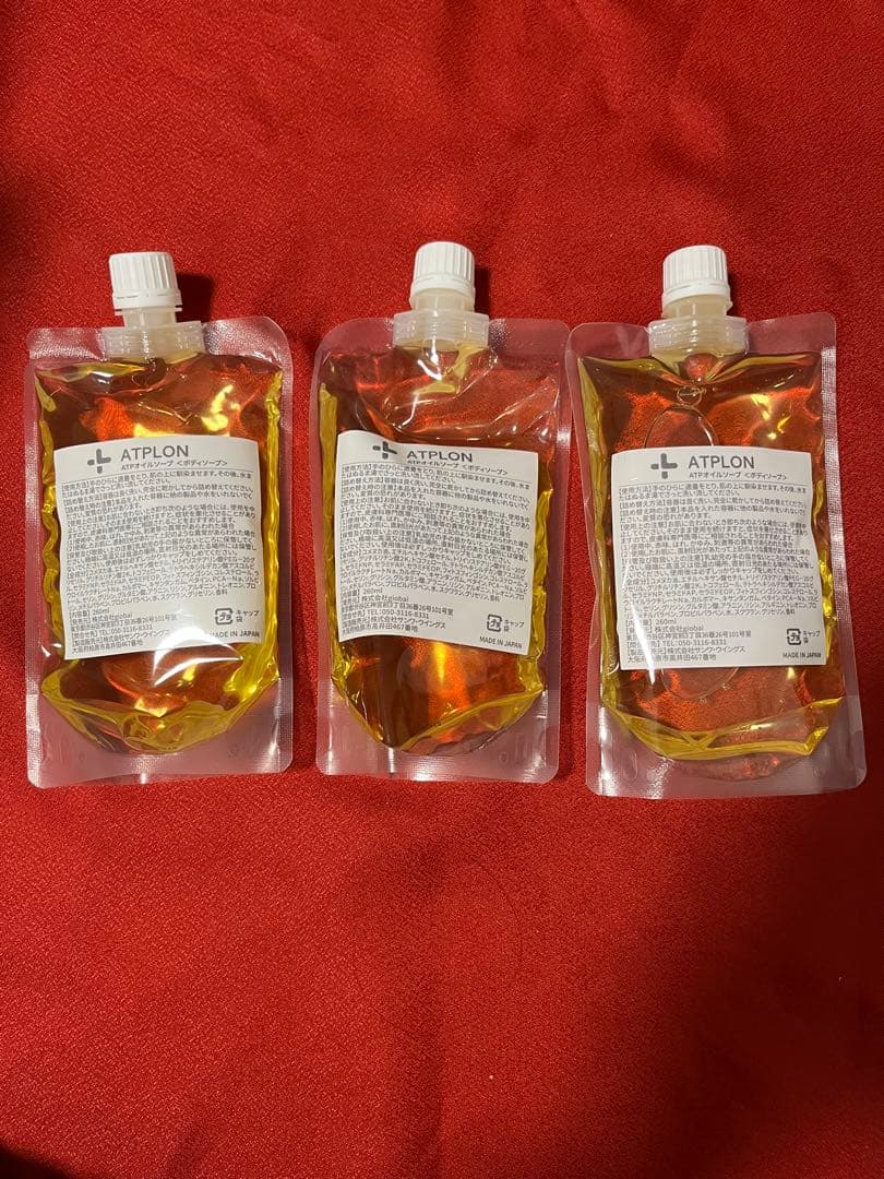 【新品】ATPLON ATPオイルソープ（ボディソープ）260ml×3個セット アトピロン ATPLON オイルソープ ボディソープ 260ml 敏感肌 - メルカリ