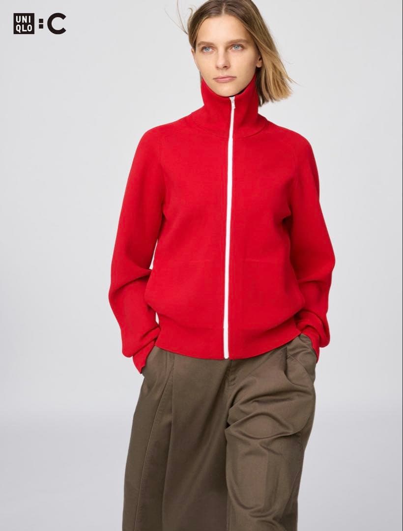 UNIQLO C ミラノリブフルジップカーディガン ユニクロ公式 | ミラノリブフルジップカーディガン