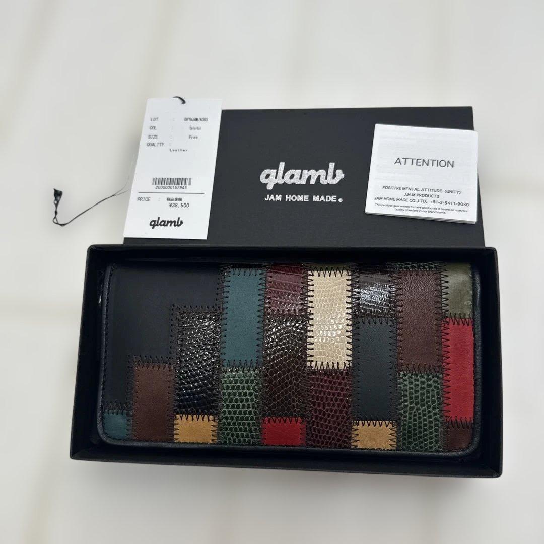 新品未開封未使用　glamb JAM  MADE 長財布 楽天市場】glamb / グラム Gaudy zip wallet by JAM HOME MADE