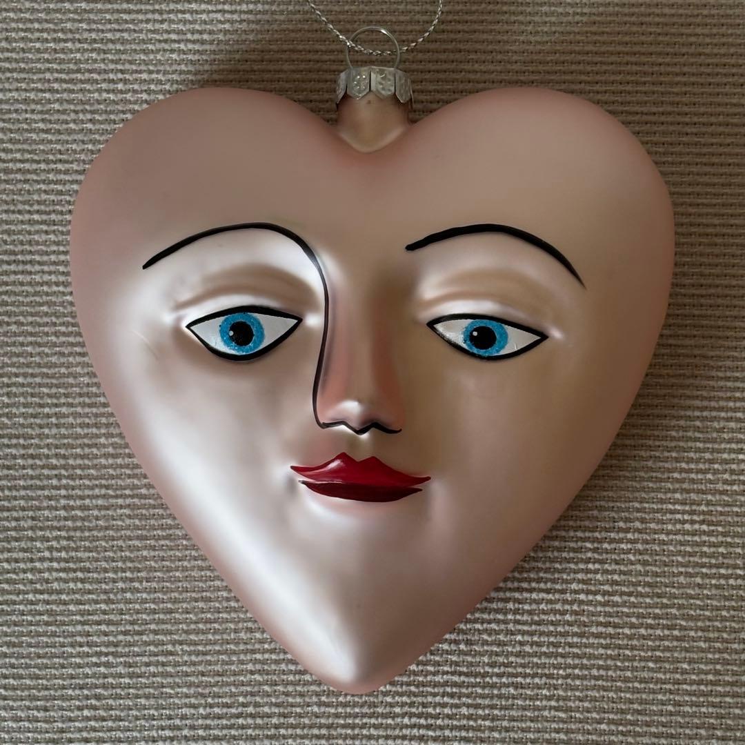 アスティエ クリスマスオーナメント ハート 2個セット