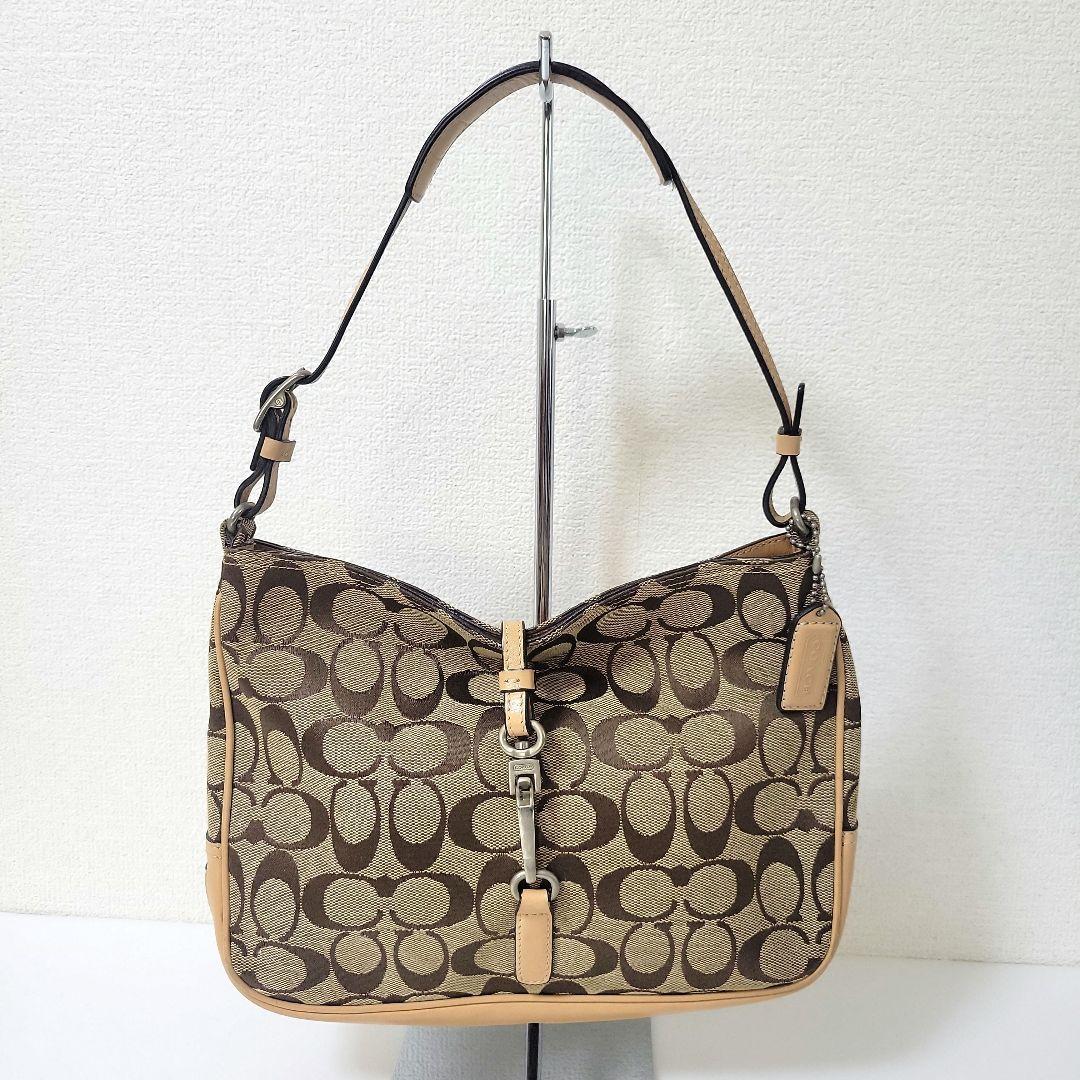 COACH コーチ 6091 ショルダーバッグ シグネチャー モノグラム - メルカリ