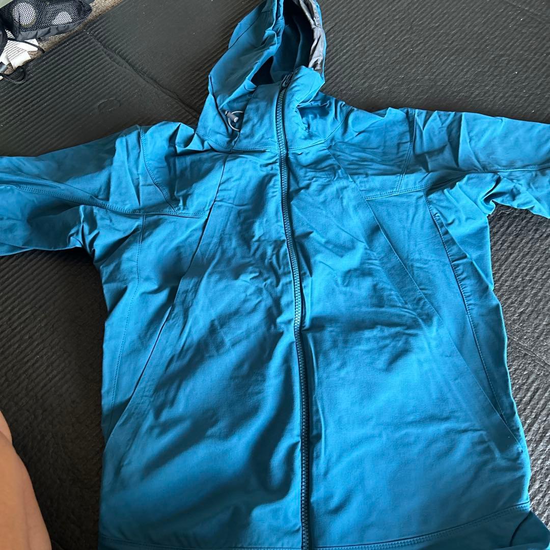 青いフード付きマウンテンパーカー S11572507 - ジャケット・アウター