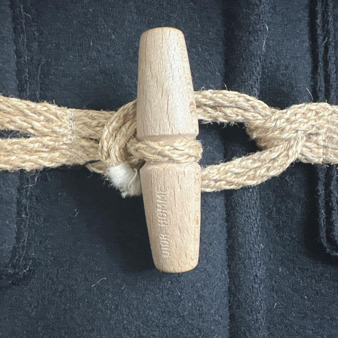 ディオールオム 2006 エディ ダッフルコート ブラック サイズ44 - メルカリ