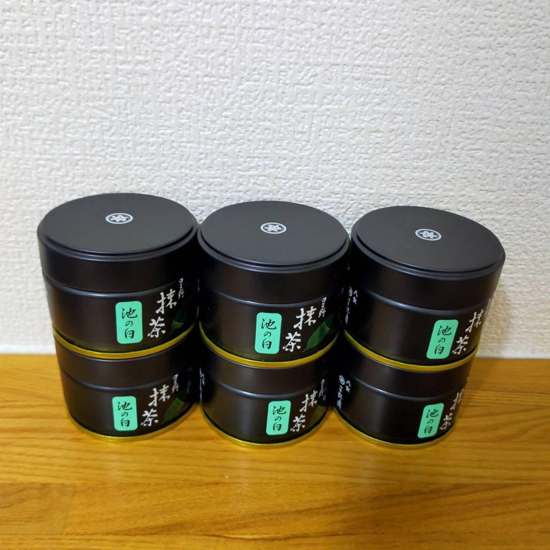 星野抹茶　池の白　２０ｇｘ６缶セット 星野製茶園 オンラインショップ / 星野抹茶 「池の白」20g缶入 【SOLD