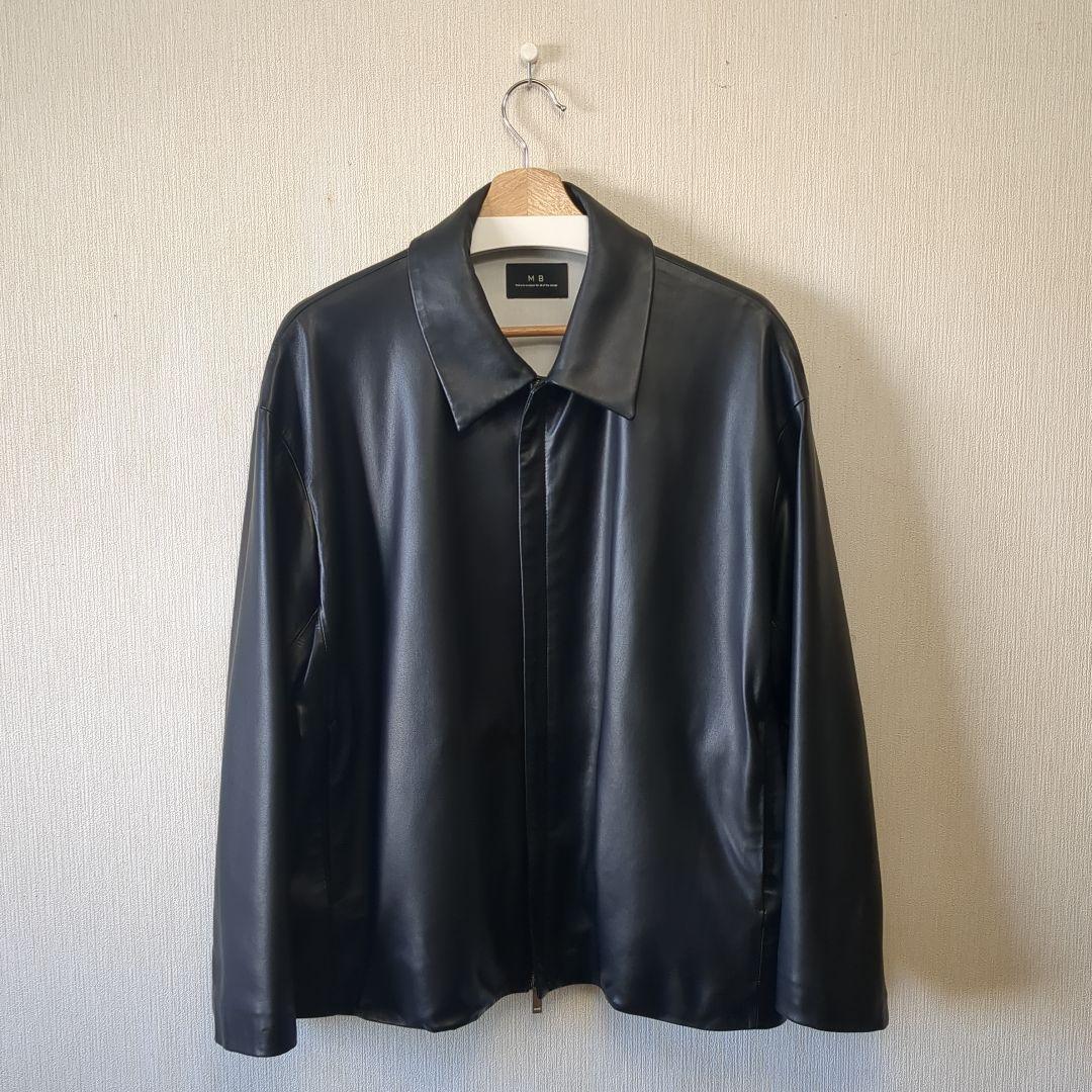 様】STUDIOUS MB別注ラムレザーライダースジャケット 1size S115843507