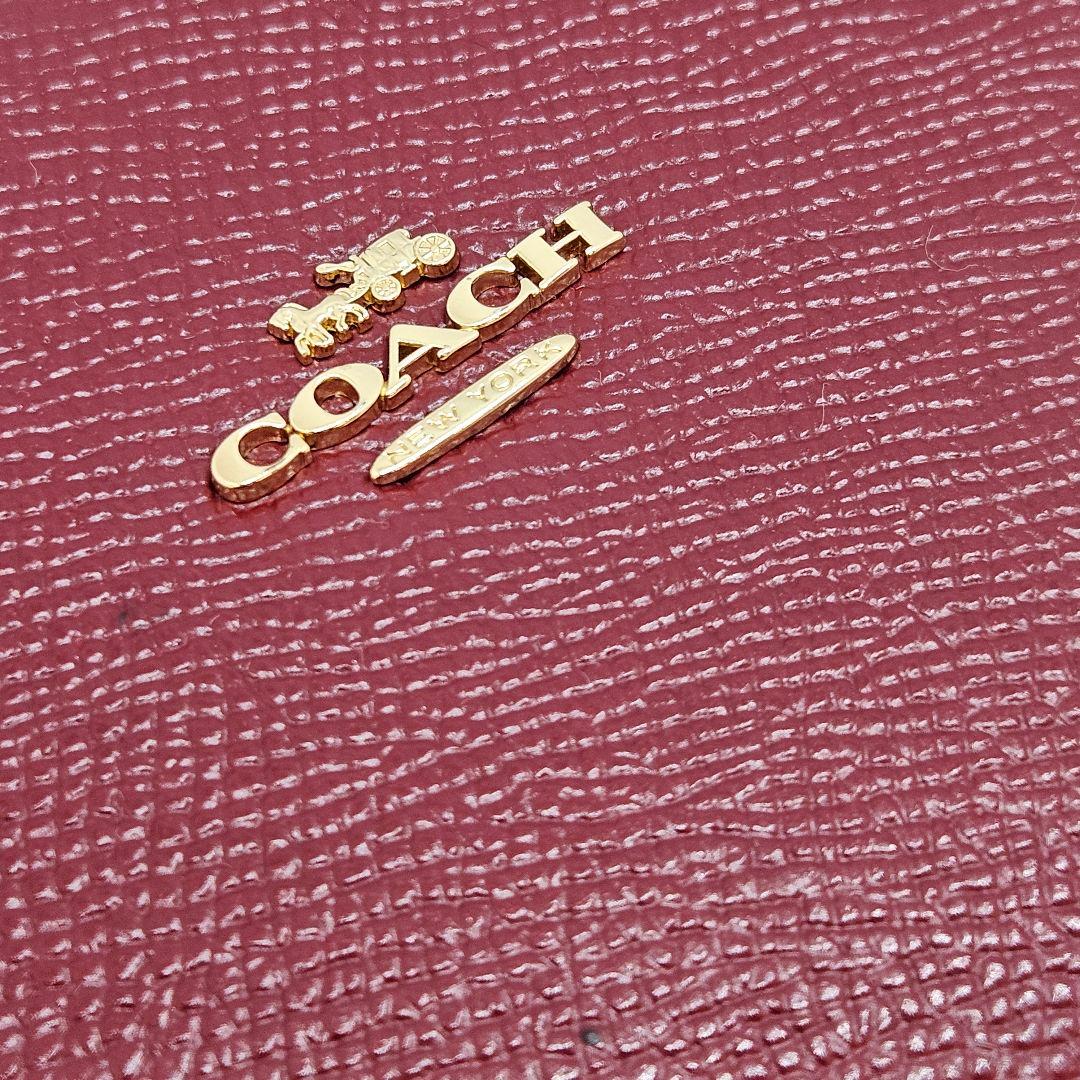 COACH コーチ ボルドー ハート型 コインケース - メルカリ