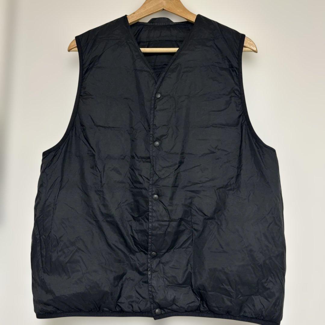 MUJI LABO】軽量ポケッタブルリバーシブルダウンベスト - メルカリ