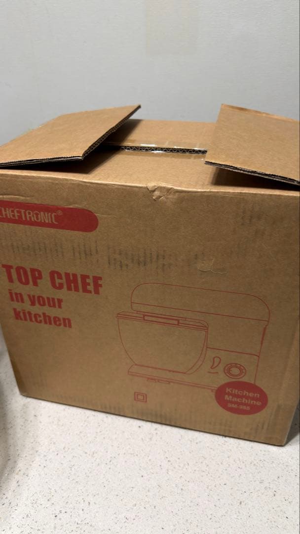 CHEFTRONIC スタンドミキサー 赤 - メルカリ