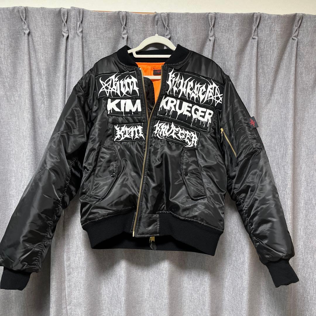 playboi carti 着用 kim krueger MA-1 - メルカリ