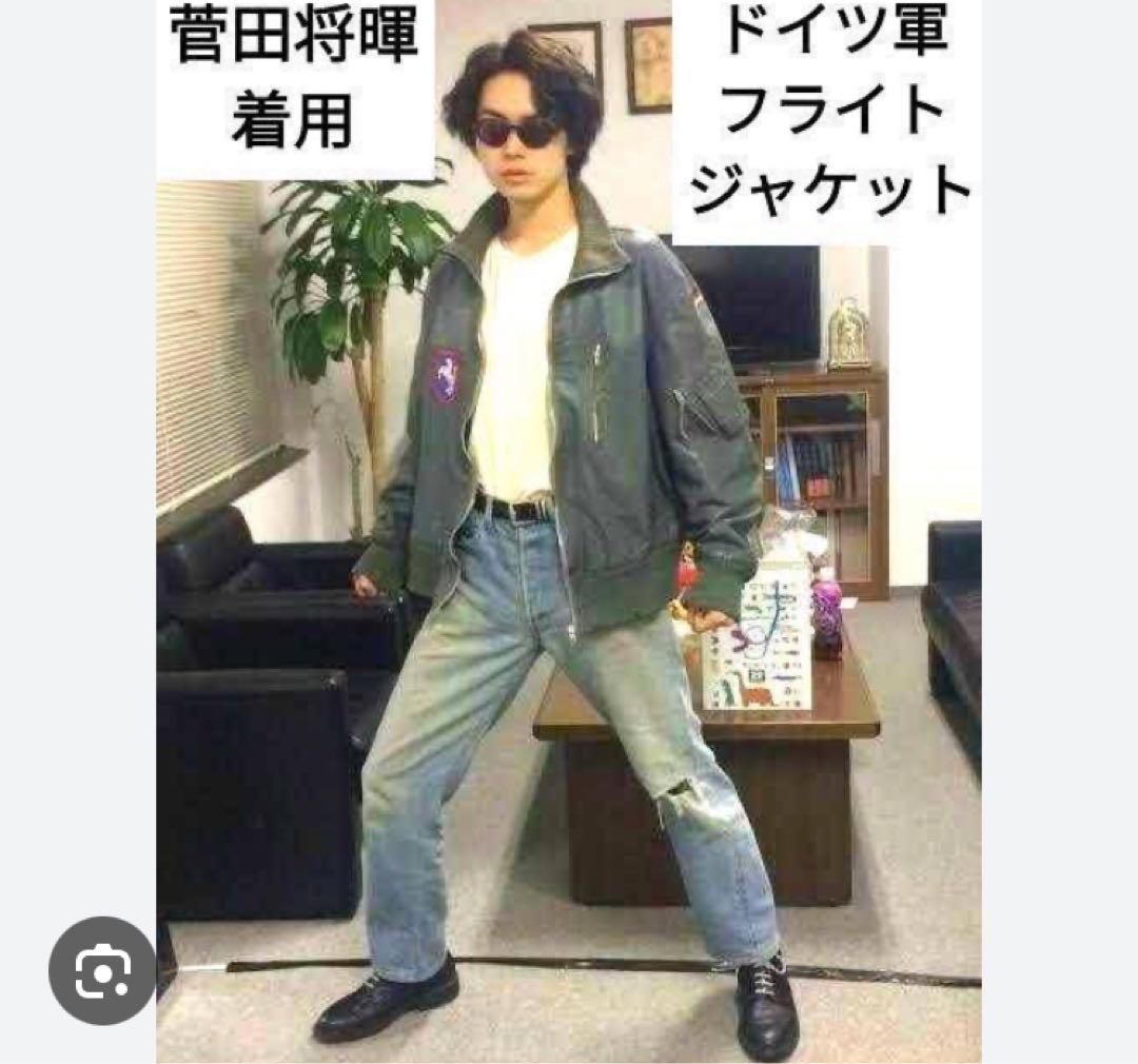 はやとわかやま 様専用70svintageドイツ軍BLWレザーフライトジャケット