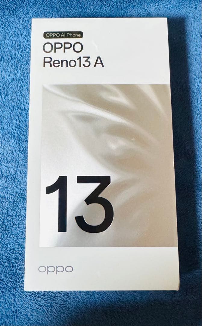 【未開封】OPPO Reno13A 128GB ルミナスネイビー SIMフリー 限定BOX】 OPPO Reno13A （8GB/128GB） - ルミナスネイビー（SIMフリー