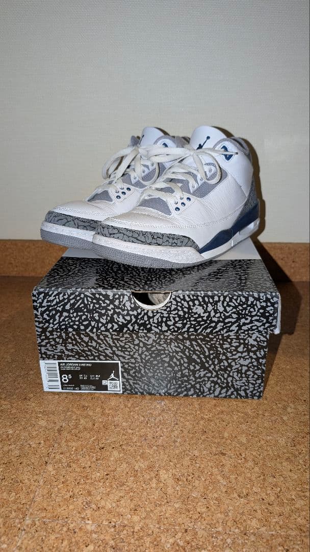 Air Jordan 3 MIDNIGHT NAVY/ミッドナイトネイビー 1/27発売｜Nike Air Jordan 3 Retro 