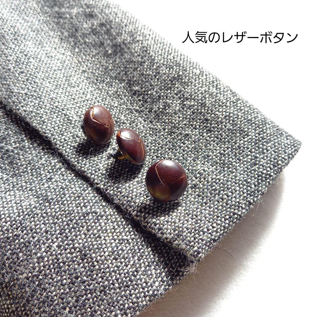 マディソンブルー ウールリネンツイードジャケット 定価13.2万円 秋冬