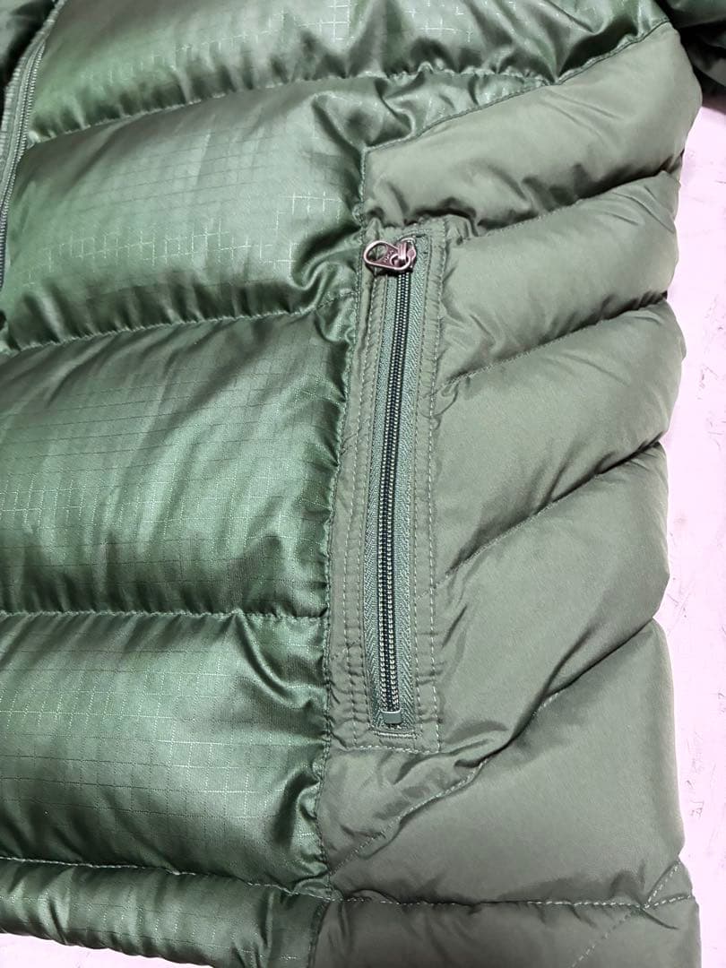 パタゴニア インサレーショングースダウンジャケット グリーン L 2006