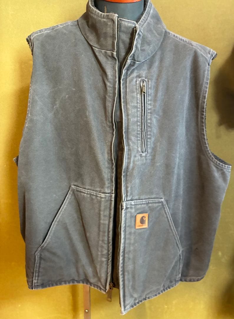 Carhartt ダークグレー ボアベスト 2XL Carhartt ダークグレー ボアベスト 2XL Carhartt ダークグレー ベスト