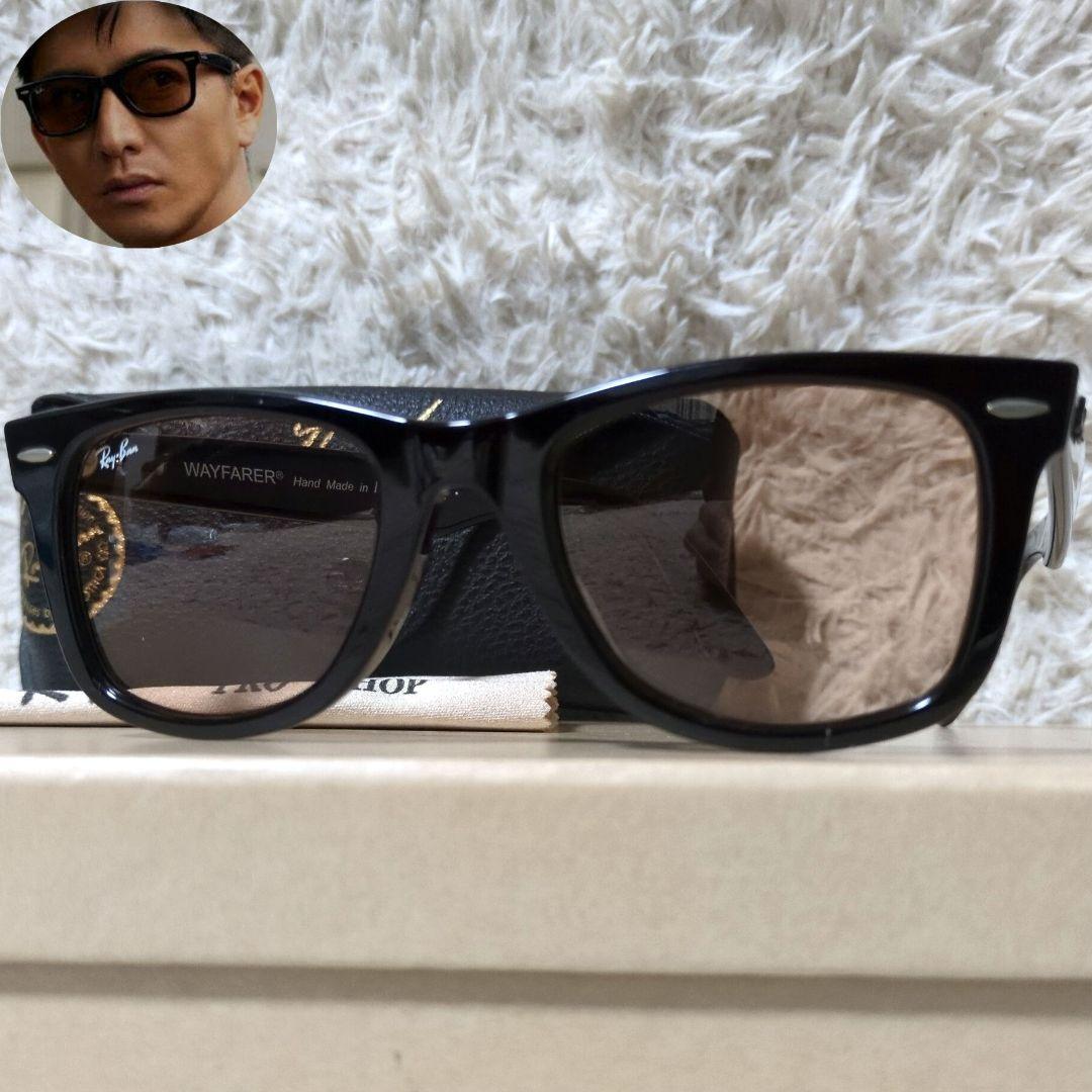 付属品完備 Ray-Ban キムタクモデル RB2140-F 901/4B 黒 Ray Ban】☆キムタク 木村拓哉 着用☆RB2140F 901/64 (52) (Ray Ban