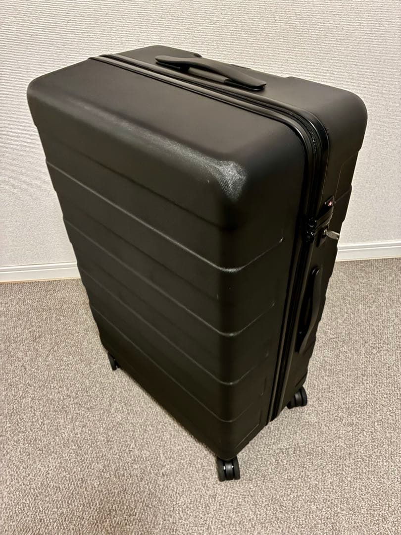 無印良品 バーを自由に調節できるハードキャリーケース（88L） 中古 無印良品 バーを自由に調節できるハードキャリーケース（88L） 中古