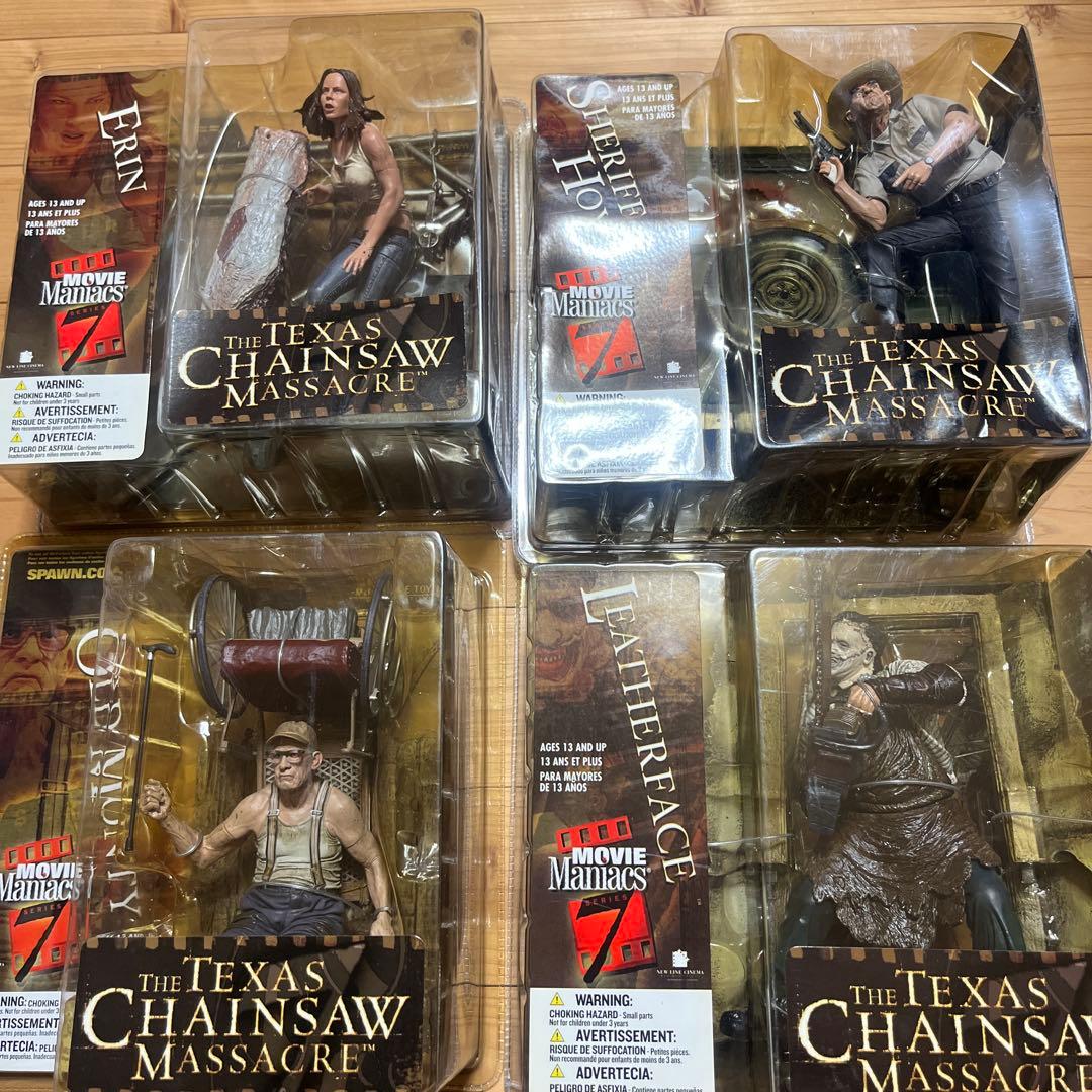 テキサス　チェンソー　4体セット gamers-world-choice_the-texas-