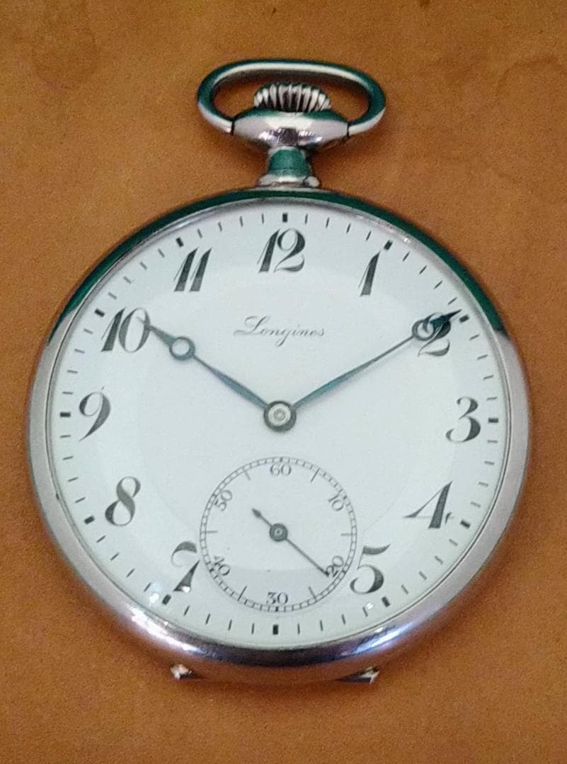 LONGINES ロンジン プラチナケース 懐中時計 手巻き アンティーク