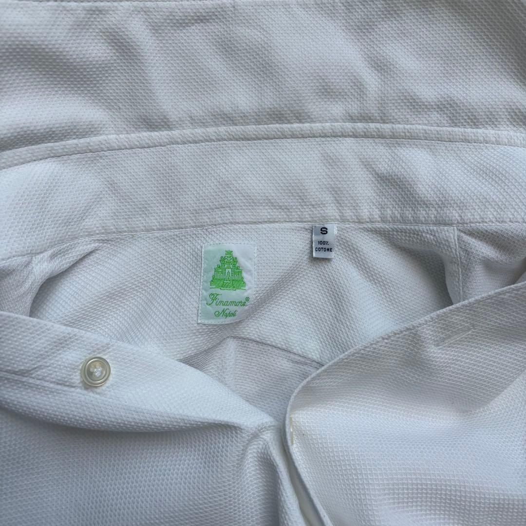 Finamore/セルジオ/ワッフルコットンシャツ - メルカリ