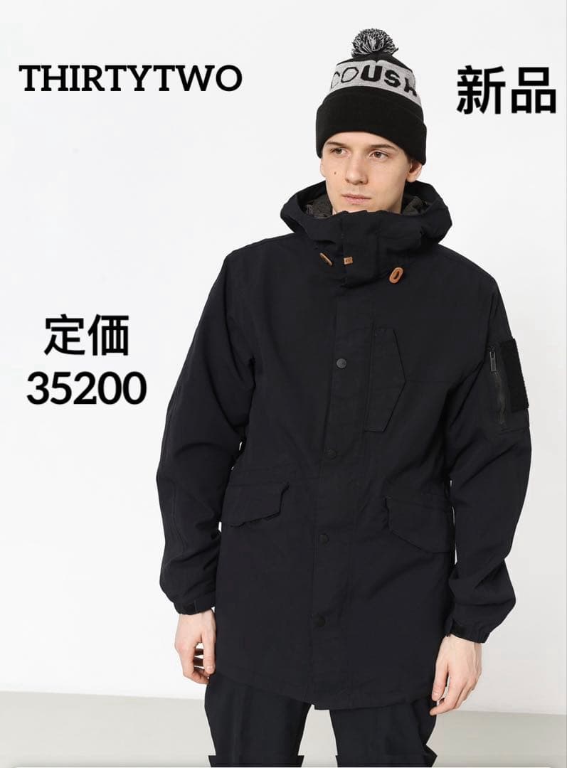 THIRTYTWO LODGER 中綿パーカージャケット 防風 防水 保温 eversoul_tul172