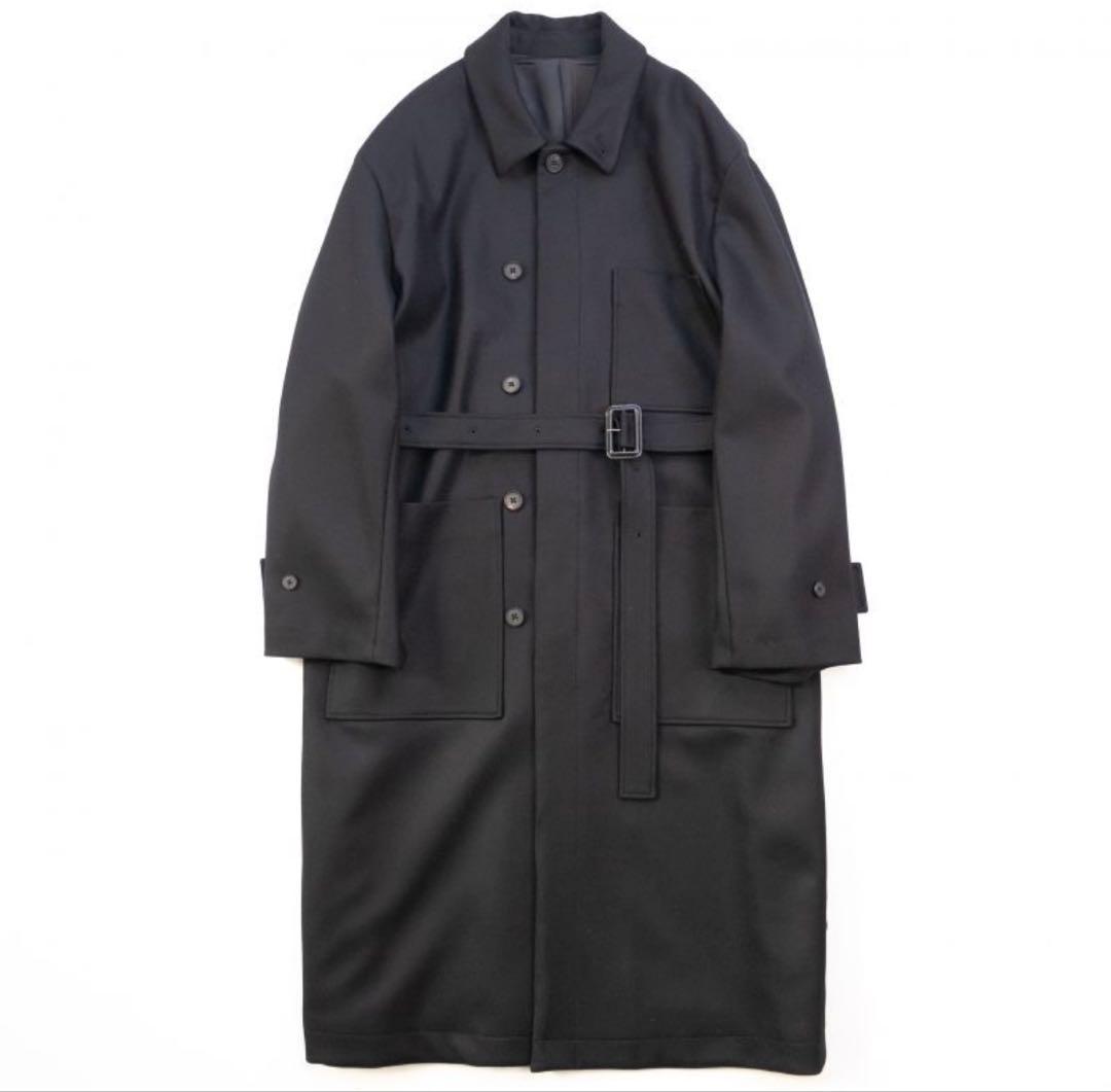 stein oversized double coat 新品未使用品 stein / シュタイン】OVERESIZED DOUBLE BREASTED COAT - BLACK | 公式