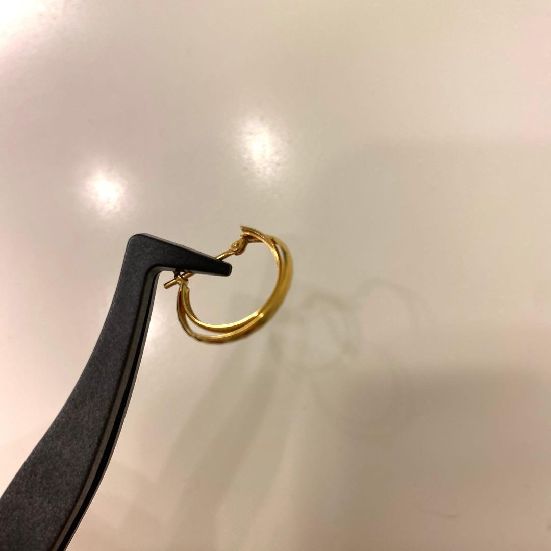 ジュエリーツツミ ピアス 片耳のみ 18金 k18 フープピアス - メルカリ