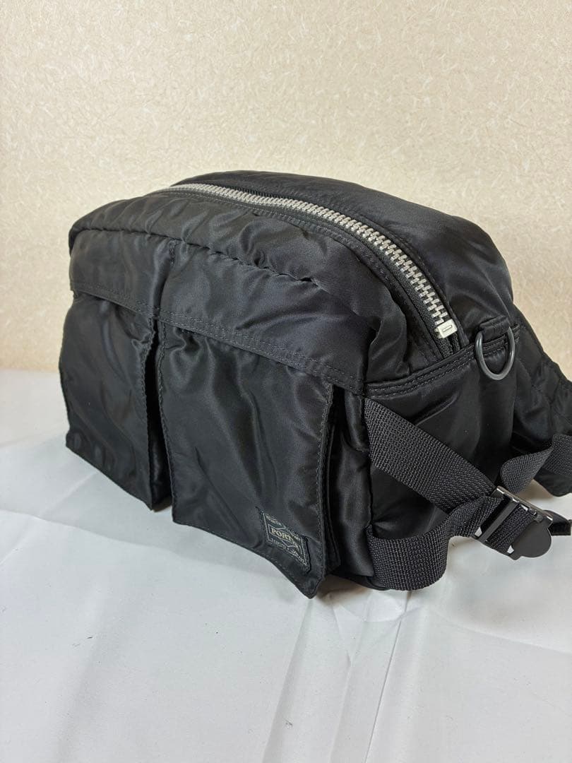 [未使用級] porter　タンカー　ウエストバッグ　ブラック ボディバッグ PORTER ポーター ウエストバッグ タンカー 622-76629 TANKER WAIST BAG